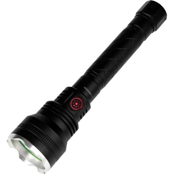 Esperanza EOT068 Linterna Negra, Linterna LED Recargable