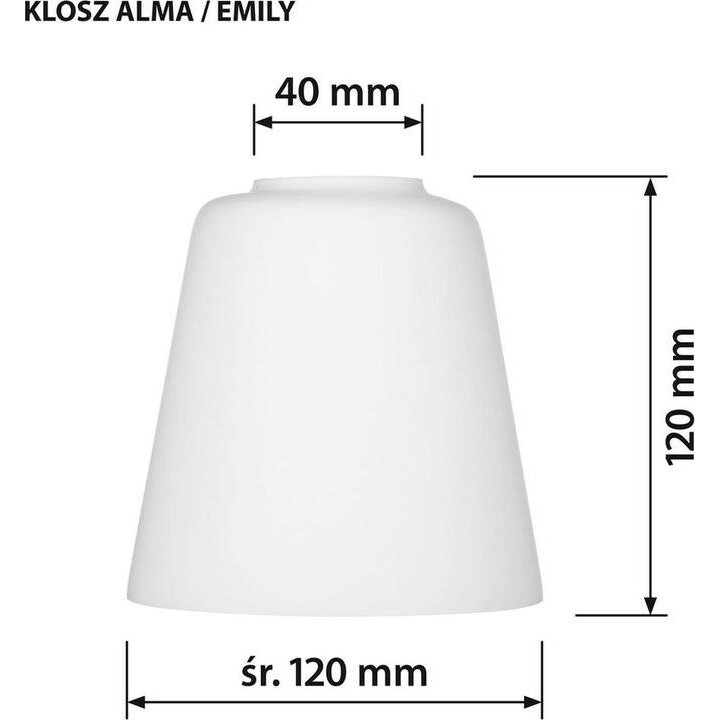 Activejet AJE-ALMA 3P E27 3x40W Lámpara Colgante, Negro