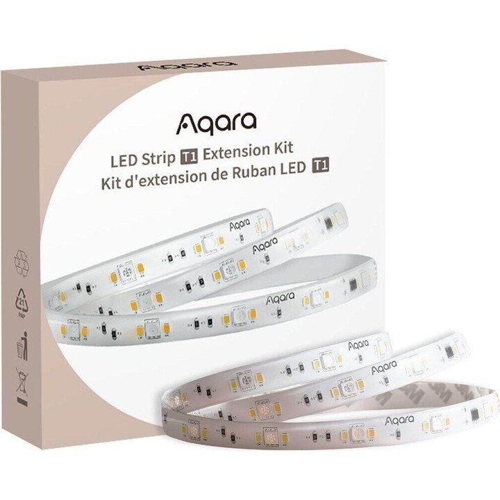 Aqara T1 Basic 1m RGB CCT Zigbee 3.0 Bande LED extensible jusqu'à 10m