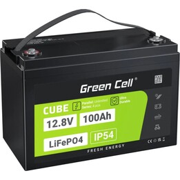 Green Cell LFPGC12V100AH ​​Battery for UPS Lithium Iron Phosphate (LiFePO4) 12.8V 100Ah