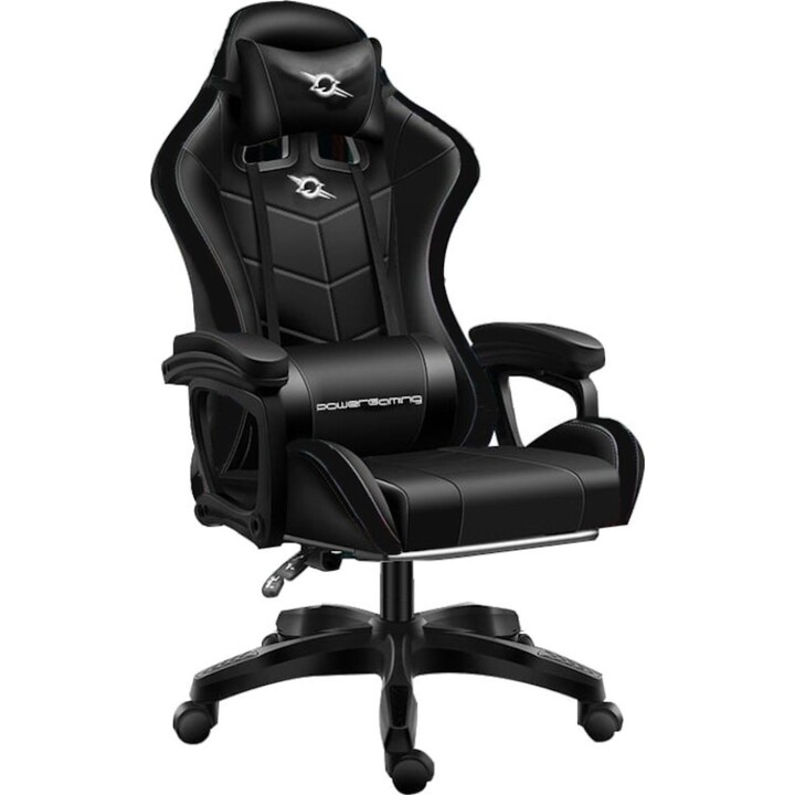 POWERGAMING sedia da gioco design ergonomico nero