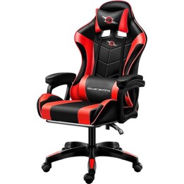 Sedia da gioco PowerGaming nera/rossa