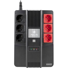 UPS Compact NGS Fortress Bunker 600VA 6 prises AC