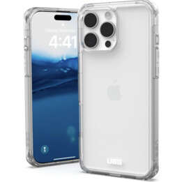 Plyo Case Compatible with Apple iPhone 16 Pro Max, Wireless Charging, Drop Resistant, Air-Soft Corners, Clear