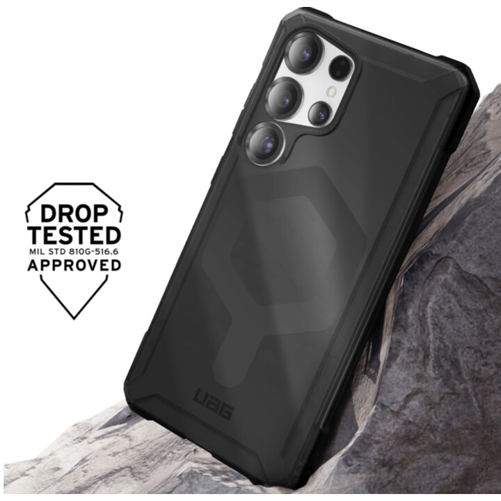 Funda Ultra Essential Armor Honeycomb para Samsung Galaxy S25 Ultra Uag Silicona Negro