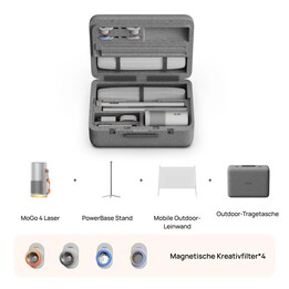 Projecteur portable mini laser XGIMI MoGo 4 pour extérieur, 550 lumens ANSI