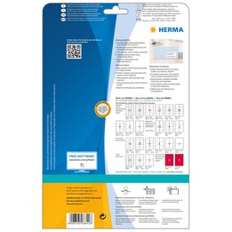 Etiquetas de endereço HERMA 8842 brancas 88,9 x 46,6 mm