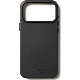Mujjo Full Leather Case for iPhone 17 Pro Max, Black