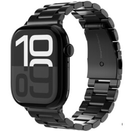 Vonmählen Link Pulsera 2 para Apple Watch 38/40/41/42 mm, Negro