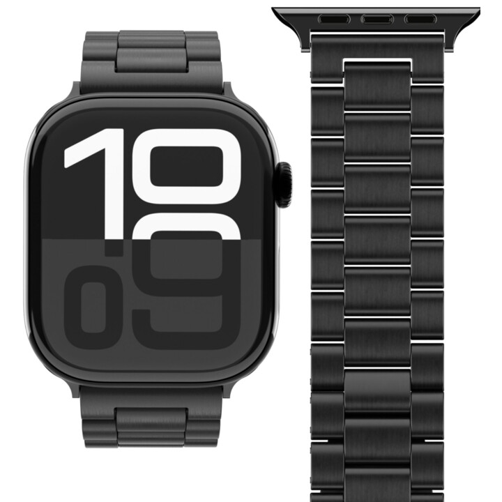 Vonmählen Gliederarmband 2 44/45/46/49mm Schwarz