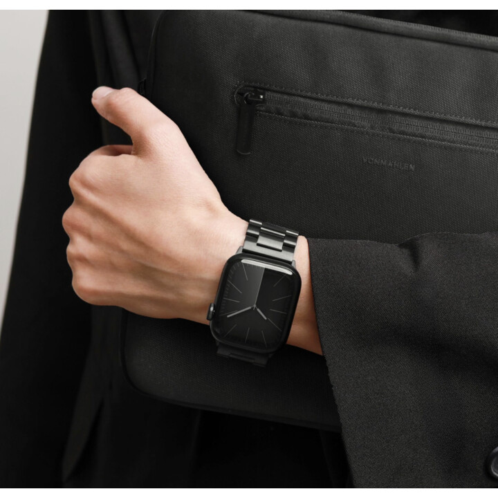 Vonmählen Gliederarmband 2 44/45/46/49mm Schwarz