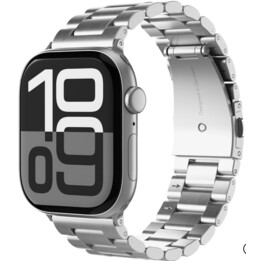 Vonmählen Bracciale a maglie 2 per Apple Watch 38/40/41/42 mm, argento