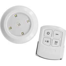 Maclean Energy 6-LED lamp set with remote control for 3xAA batteries MCE165