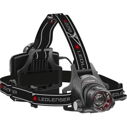 Ledlenser H14R.2, linterna LED, con cinta para la cabeza, Negro