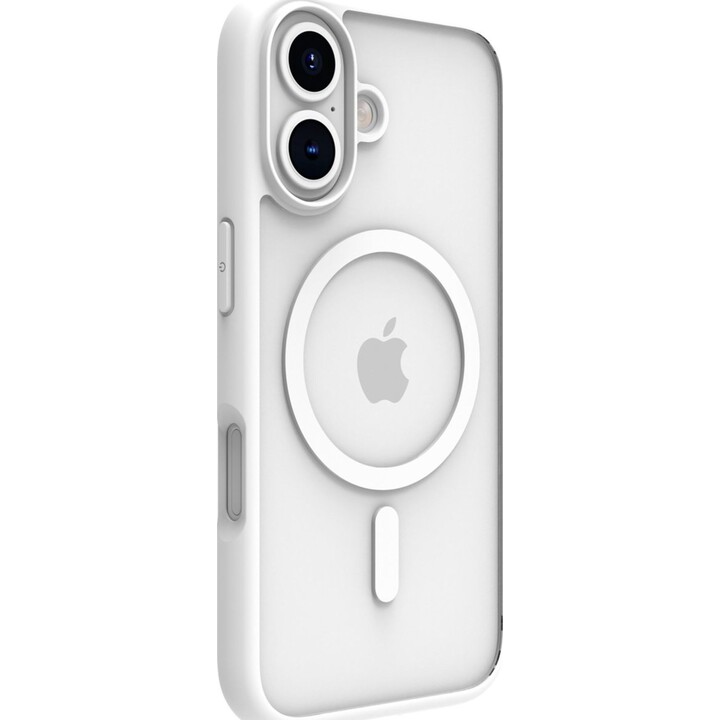 Dbramante1928 Pine Mag Coque pour iPhone 16 Blanc