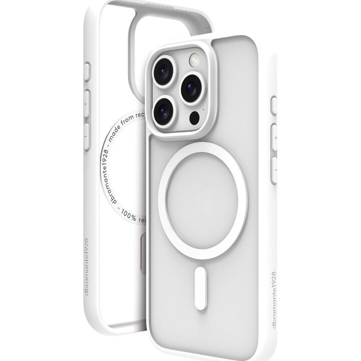 Dbramante1928 Pine Mag Case for iPhone 16 Pro Max, White