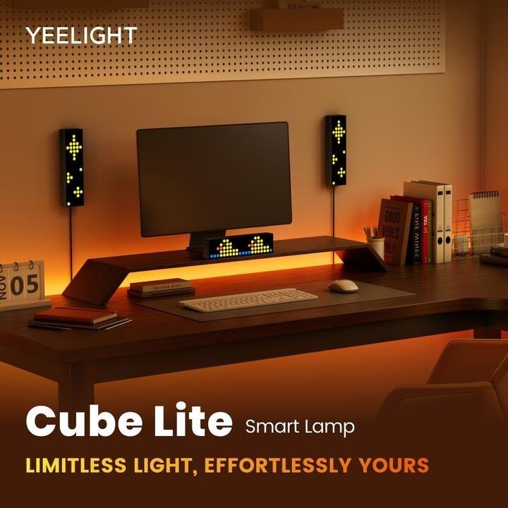 Yeelight Cube LiteI Gaming-Lichtleiste, schwarz