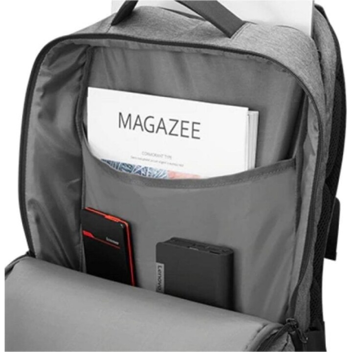 Lenovo 4X40X54260 Backpack for 17.3" Laptop, Water-Resistant Polyester, Charcoal Gray