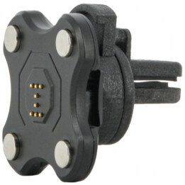 Mobilis - 020007 Caricatore universale nero per dispositivi mobili USB Ricarica rapida interna