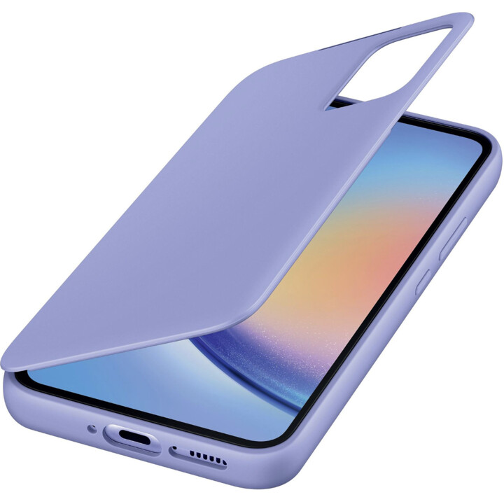 Mobile phone case - SAMSUNG EF-ZA346CVEGWW, Compatible with Samsung Galaxy A34 5G, Violet