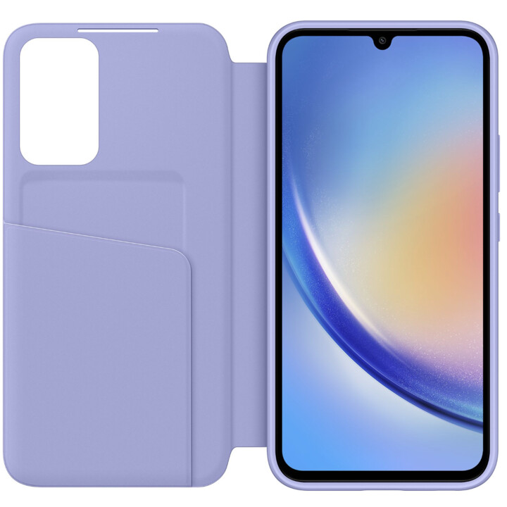 Handytasche - SAMSUNG EF-ZA346CVEGWW, Kompatibel mit Samsung Galaxy A34 5G, Violett