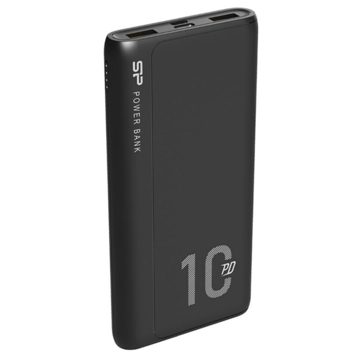 Powerbank SILICON POWER SP10KMAPBKQP150K (Negro - USB-C - USB x 2 - USB-A x 2 - USB-A - USB-C - Micro USB x 1 - Micro-USB - 1000