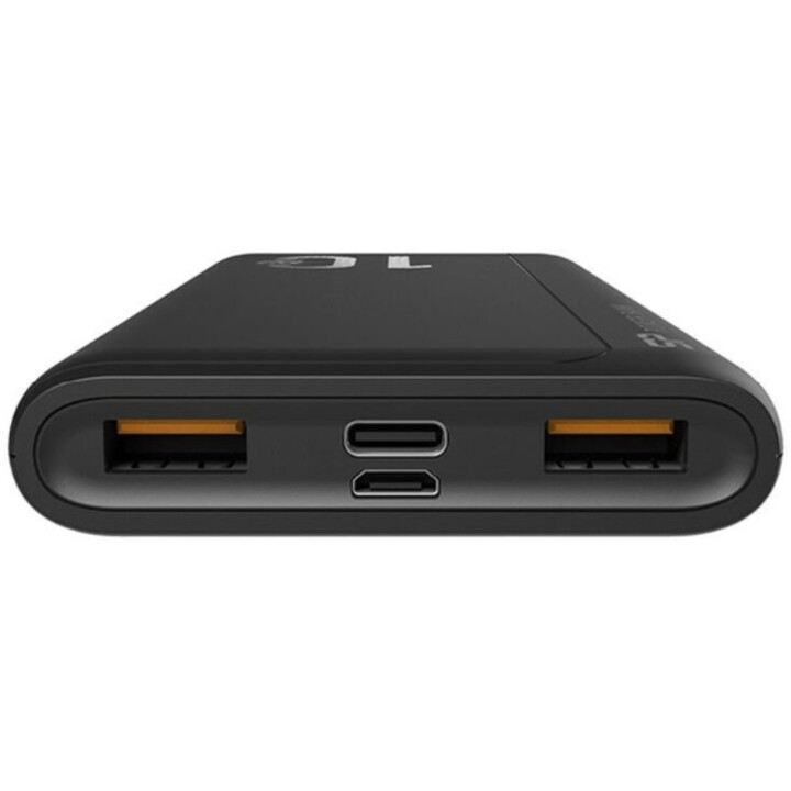 Powerbank SILICON POWER SP10KMAPBKQP150K (Negro - USB-C - USB x 2 - USB-A x 2 - USB-A - USB-C - Micro USB x 1 - Micro-USB - 1000
