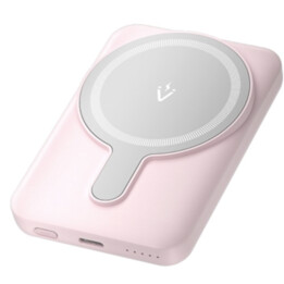 Powerbank 5000mAh Vention FHSP0/ 20W/ Drahtlos/ Rosa