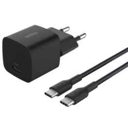 Belkin BoostCharge USB-C Power Delivery 25W Wall Charger Black