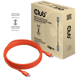 USB2 Type C Bidirectional USB-IF Certified Cable Data 480 Mb, PD 240 W (48 V/5 A) EPR M/M 4 m/13.13 ft