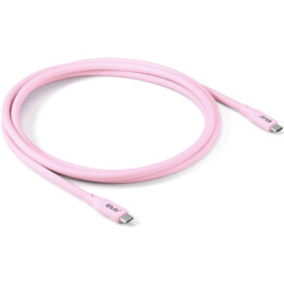 USB4 Gen2x2 Type-C Bi-Directional Baby pink 4K60Hz, Data 20Gbps, PD 240W(48V/5A) EPR M/M 2m/6.56ft