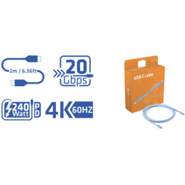 Cable USB C Club3B