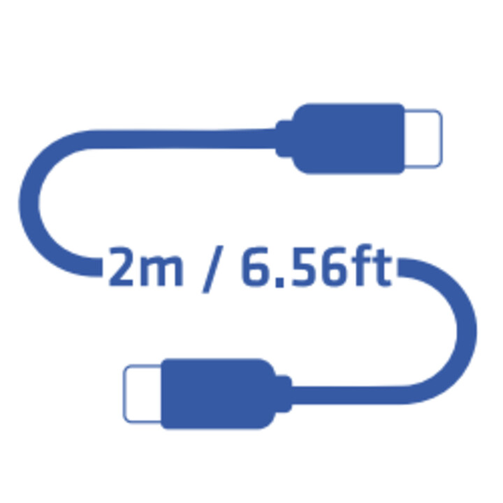 Club3D - Braided USB-C® Cable Pink