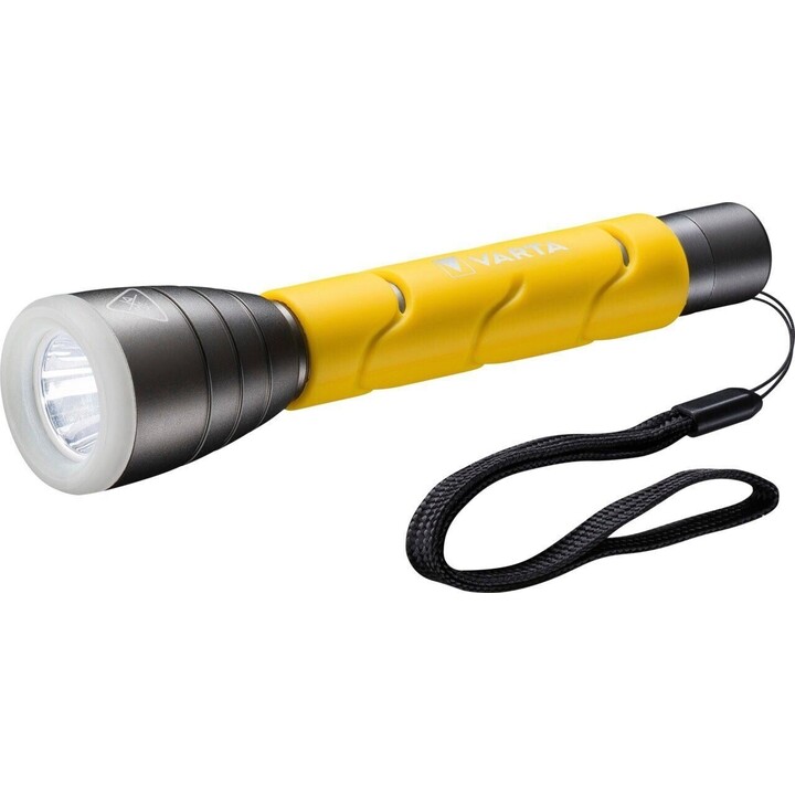Varta Outdoor Sports Comfort Linterna 235 lm, Amarillo, Negro