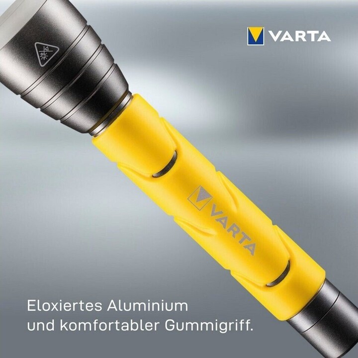 Varta Outdoor Sports Comfort Linterna 235 lm, Amarillo, Negro