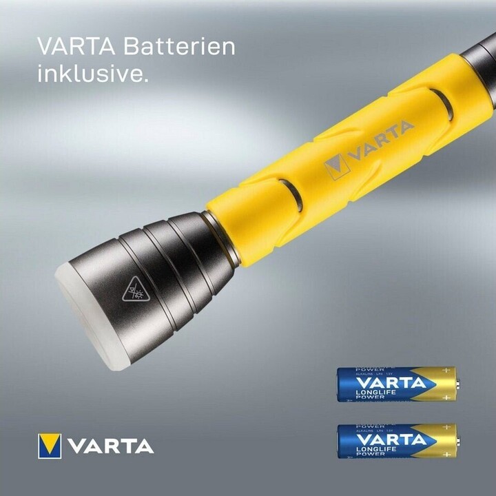 Lanterna Varta Outdoor Sports Comfort 235 lm, Amarelo, Preto