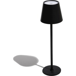 Lampe de table LED, Muitomas, commande tactile, batterie 1800 mAh, Noir