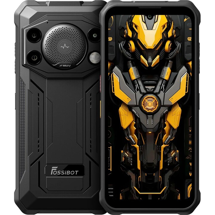 Fossibot F110L, 4GB 128GB, 6.745 LCD IPS, 10000mAh, Black
