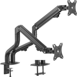Gembird MA-DA2-02 Dual Monitor Mount for 32" VESA 100 Max 8Kg Black