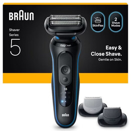 Braun Series 5 52-B1650S Rasierer / mit Akku / 2 Zubehörteilen
