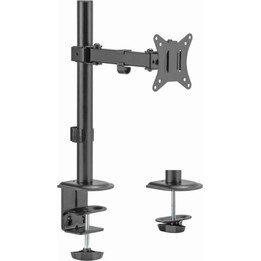 Braço de mesa Gembird MA-D1-03 para monitor 17"-32" VESA Max 9Kg preto