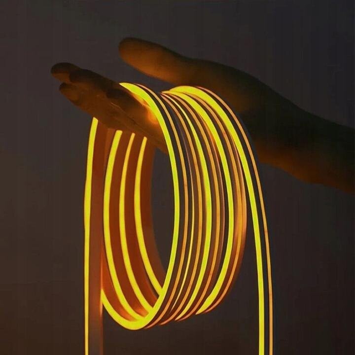 Vention Silikon-Neon-LED-Streifen mit Infrarot-Fernbedienung, 5V USB-Stromversorgung, 2m