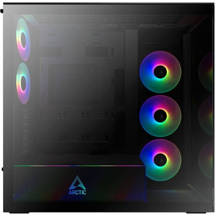 Arctic Case Xtender - Black Mid-Tower