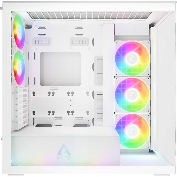 Caixa para PC de torre média Arctic Xtender ARGB com vidro temperado