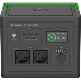 APC OffGrid PPS500-GR Portable Power Station 500W 517Wh Li-Ion