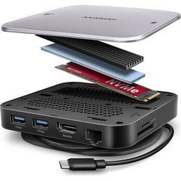 AXAGON HMC-UFO 9-in-1 Computer/NVME/SATA Docking Station