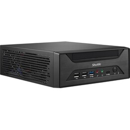 Barebone XPC slim XH610 LGA1200 2xSODIMM DDR4 2xM.2 3xSATA 1xHDMI 1xDP 1xVGA Nero