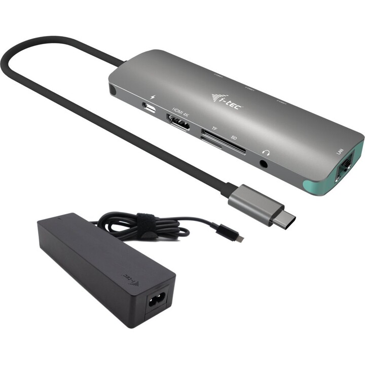 Carregador USBC Metal Nanodock 4K 100W