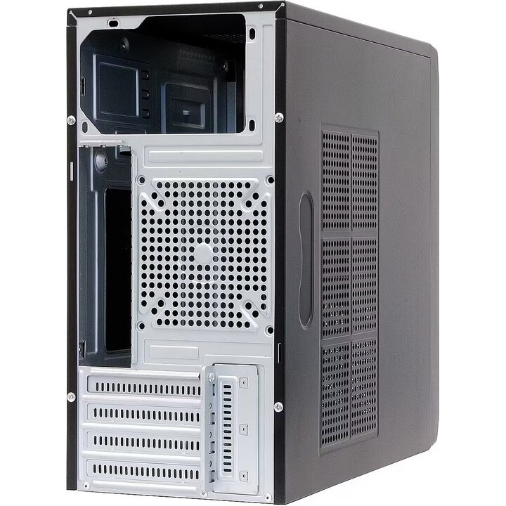 CHIEFTEC HT-01B-OP PC-Gehäuse (Mini ITX Tower - Schwarz)