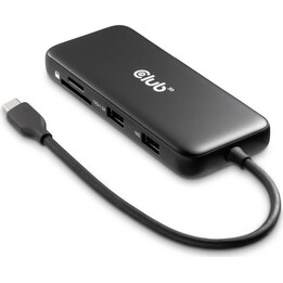 Club3D USB-C 8in1-HUB  DP1.4 HDMI2.0 USB-C LAN 8K30Hz PD100W